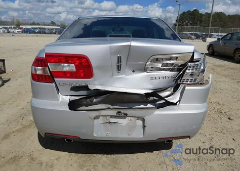 2006 Lincoln Zephyr from USA, damaged, VIN 3LNHM26126R619187